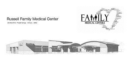 russell family medical center architects rendering